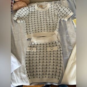 Tweed set from Lichy, purchased for $150